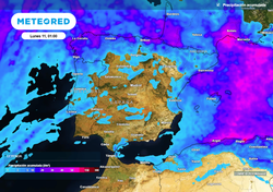 Este fin de semana se espera un nuevo cambio de tiempo: las lluvias no vendrán del Mediterráneo