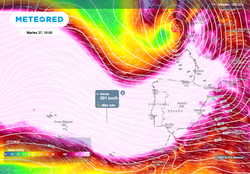 Circulará a 300 km/h impulsando más borrascas hacia España en la próxima semana