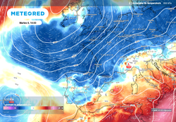 Cambio de tiempo radical: pasaremos del verano al invierno en 3 días