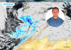 Esta semana borrascas en España con lluvias fuertes y nieve