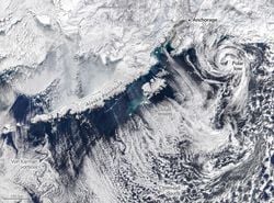 El fin del invierno está escrito en las nubes