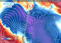 El frío polar se intensificará 2 veces sobre Argentina este fin de semana
