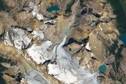 El glaciar Peyto pierde un 70 % de su masa en 50 años