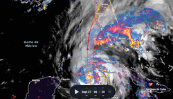 El huracán Ian impacta en Cuba y se dirige a Florida con marejada histórica