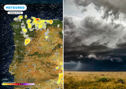 En unas horas habrá tormentas con fenómenos virulentos