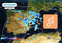 Este lunes las lluvias dejarán decenas de litros en minutos en varias comunidades