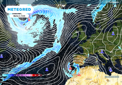 El modelo europeo cambia su predicción: 2 semanas con predominio de bloqueo en Centroeuropa; efectos en España