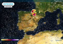 Mañana las tormentas podrían provocar inundaciones súbitas en estas 13 provincias españolas
