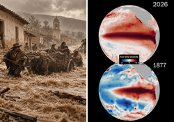 El Niño de 1877-78 dejó una lección para Chile: el desastre empieza antes de la lluvia