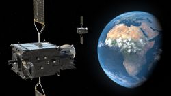 El nuevo satélite meteorológico, MTG, de Europa zarpa