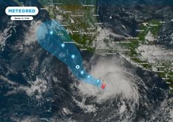 Nace la tormenta Trudy en la misma ruta del tren de ciclones anteriores y apunta a ser un huracán mayor