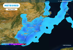 Las precipitaciones volverán a varias comunidades mediterráneas