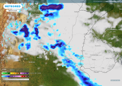 El SMN alerta por tormentas fuertes a severas en la previa a la Nochebuena