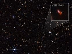 El Telescopio Espacial James Webb encuentra la galaxia más antigua del Universo: JADES-GS-Z6