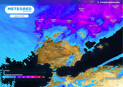 Brusco cambio de tiempo en España con lluvias y nieve en estas zonas