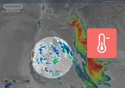 Avanza aire muy frío desde Patagonia y se reactivarán fuertes tormentas en el Litoral