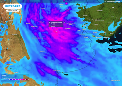 Nueva semana con lluvias frecuentes en el centro del país pero sin frío intenso 