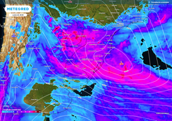Abundantes nevadas, fuertes tormentas y Sudestada afectando estas regiones