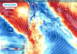 Bajan temporariamente las temperaturas y sigue preocupando la falta de lluvias