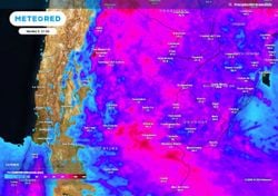 El fin de semana cederá el calor y se afianzarán las lluvias y tormentas