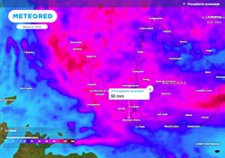 Informe: lluvias y tormentas fuertes en Buenos Aires y el sur del Litoral