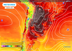 Últimas actualizaciones sobre el alerta rojo por vientos y la inminente ola de calor