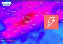 Probables fuertes tormentas llegando el domingo 15 de carnaval