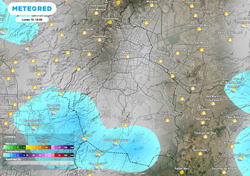 El tiempo en CDMX, 10 de febrero: contraste térmico, lluvias con tormentas eléctricas y rachas de hasta 40 km/h