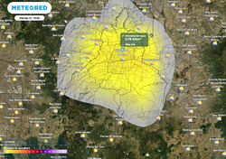  Aguaceros y tormentas eléctricas, debido a masa de aire ártico y sistema frontal 28