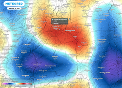 Tormentas, calor y fuertes rachas de viento de más de 45 km/h