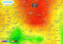 El tiempo en CDMX este domingo 26 de abril, con tormentas aisladas, calidad del aire variable y temperaturas de 30 °C