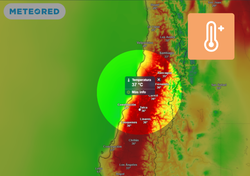 Esta semana las temperaturas podrían llegar hasta 37 °C en la zona central de Chile