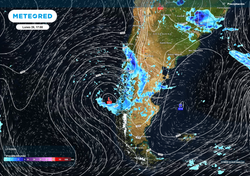 Próxima semana con lluvias y una breve disminución de temperaturas en Chile