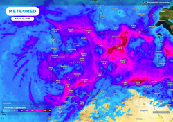 Las opciones de que traiga lluvias torrenciales a las distintas comunidades