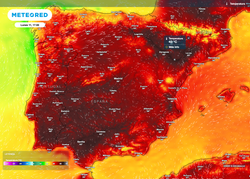 Llegará la 'cresta' de la ola de calor y habrá fuertes tormentas