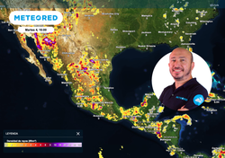 El tiempo en México esta semana: Ondas tropicales reforzarán el potencial de tormentas en México