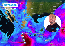 El tiempo en México este fin de semana: Frente frio número 3 y cercanía del ciclón "Vance" dejarán lluvias