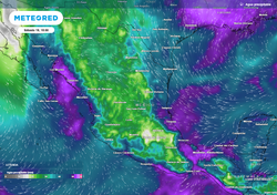 El tiempo en México este fin de semana: Polvo del Sahara y ondas tropicales con tormentas aisladas y granizo