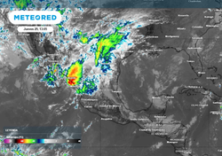 El tiempo en México este fin de semana: se pronostican lluvias de hasta 50 mm en varios estados