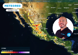 Tormentas, granizadas y hasta tornados, debido a masa de aire y frente frío 42