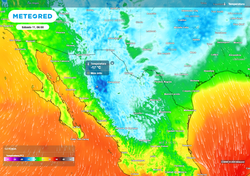 Alerta por condiciones de tiempo invernal en México, acompañado de abundante lluvia, intenso frío y nieve