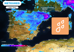 Tormentas fuertes en 7 comunidades: más de 50 l/m2, granizo y vendavales
