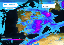 Hoy las tormentas dejarán decenas de litros y granizadas en estas zonas de España