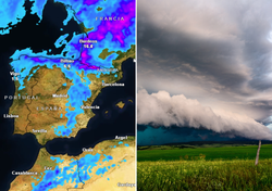 En unas horas se esperan lluvias intensas y fenómenos adversos en estas comunidades