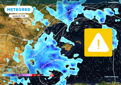 En las próximas horas dejará lluvias localmente fuertes en estas comunidades