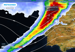 Até sábado, uma frente da ‘supertempestade’ Éowyn atravessará Portugal com chuva e vento forte