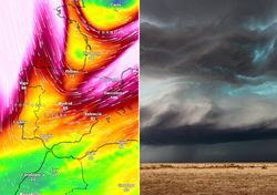 Entre el 22 y el 24 de julio se esperan tormentas fuertes en estas zonas de España
