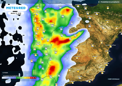 Entre el lunes y el miércoles un frente repartirá lluvias por media España: las provincias que sumarán más litros