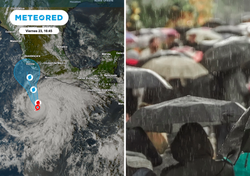 Entre el sábado 24 y domingo 25 de octubre: se esperan lluvias intensas en varios estados de México