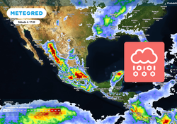 Se aproxima un fin de semana lluvioso: onda tropical 15 y vaguadas provocarán tormentas intensas en México